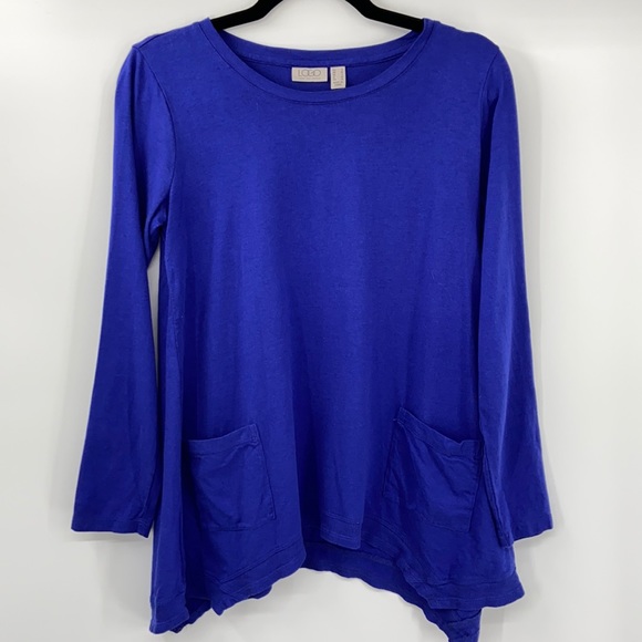 Logo Lori Goldstein Tunic w Pockets Sz S
